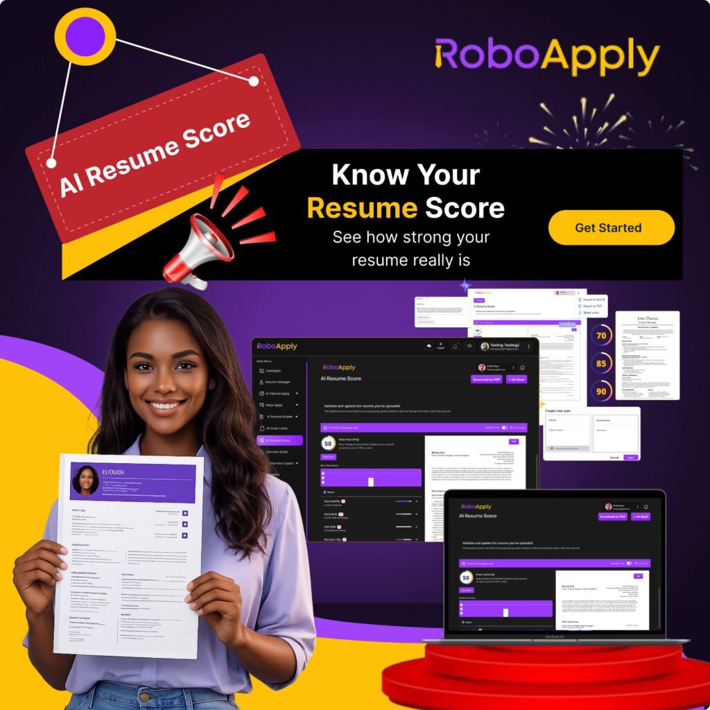 RoboApply Resume Score
