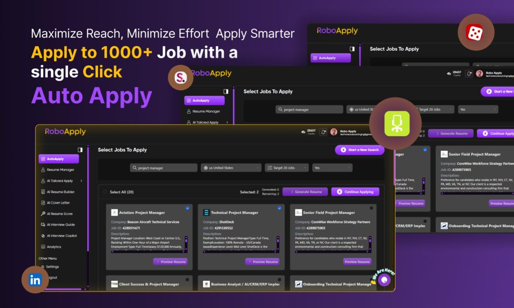 RoboApply Tailored Apply